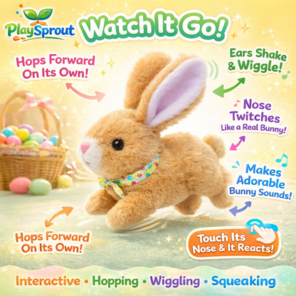 Sprout the Easter Bunny Toy for Kids